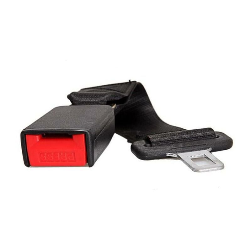 Pack of 2 seat belt pads, black, soft, seat belt protection