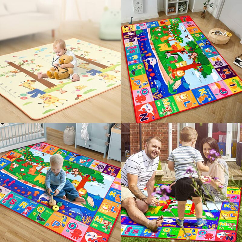 Foam play mat baby clearance bunting