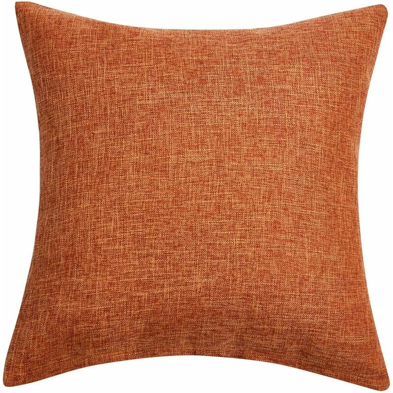 Handmade Boho Pillow Cover With Tassel, 18x18,12x20, Cream,orange