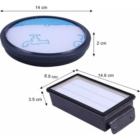 Filter for Moulinex Rowenta Compact Power Cyclonic Foam Vacuum Cleaner  Filter Accessories Suitable for Series RO3731ea