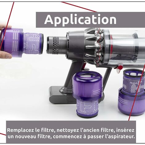 Filtre compatible Dyson V11, Aspirateur Dyson compatible filtre de
