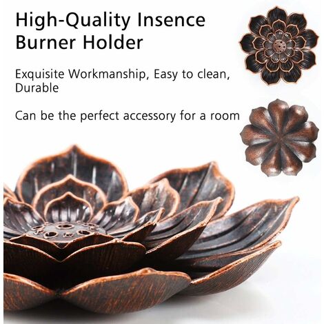 Incense Holder, Lotus Stick Incense Burner, Incense Stick/Coil