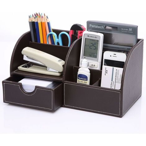 Office desk organizer organization system table organizer PU