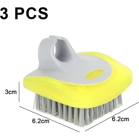 3PCS Fruit Vegetable Brush produce brush vegetable brush scrubber