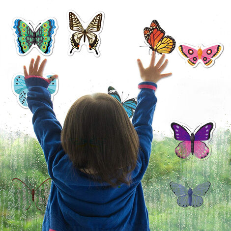 3D Butterfly Stickers, 36 Pieces Purple Butterfly Stickers/Decorative  Butterflies, Wall Stickers Bedroom Adult Girl Butterfly Decoration Wall  Stickers