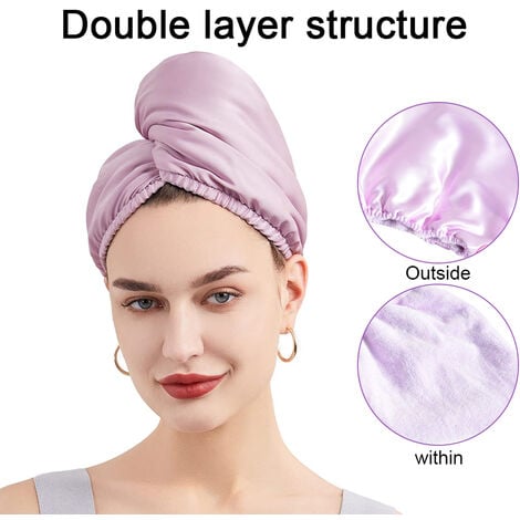 Curly hair turban online towel