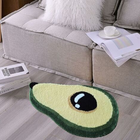 Cartoon Carpet Bedroom Room Rectangular Cushion Carpet Cute Mat Bathroom Absorbent Mat