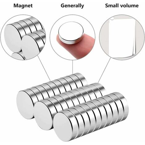 Round Magnets Strong Magnets 50PCS Round Neodymium Magnets Multifunctional  Mini Tiny Cylinder Magnets For DIY Crafts 