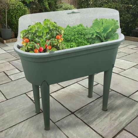 Table planter box discount