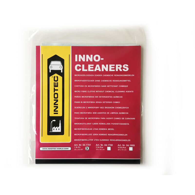 Inno-cleaners 1 piece - lingette de nettoyage multi surfaces innotec - 04.1701.0320