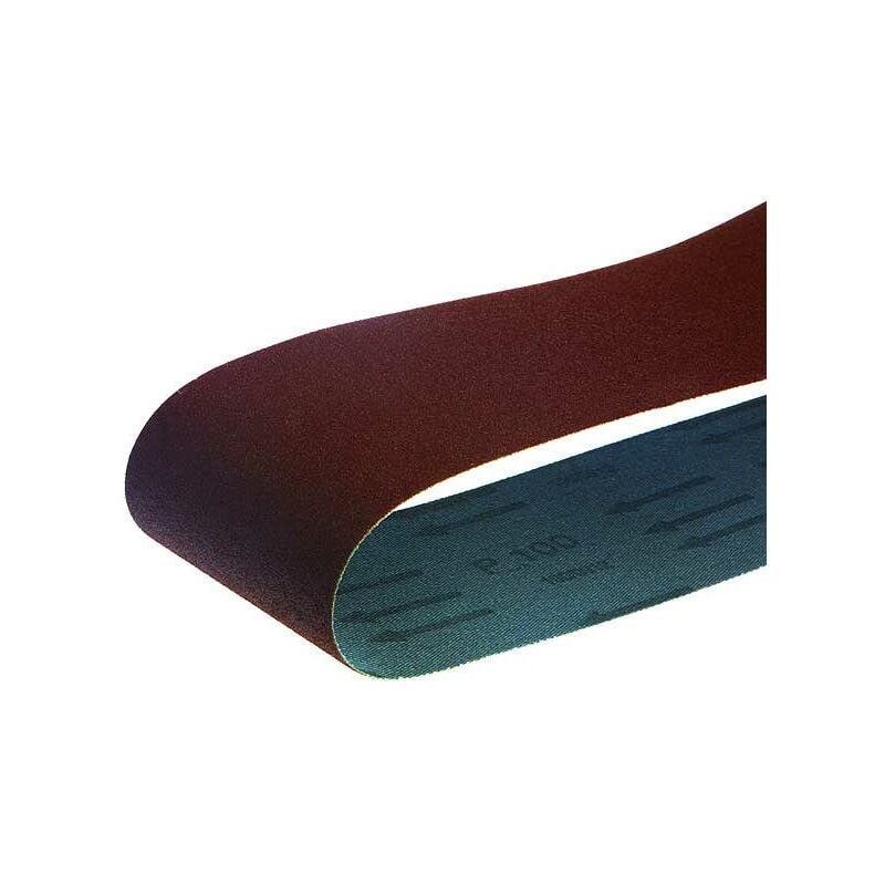 Bandes abrasives 100x610 mm bois métal Grain 100 - MAKITA P-36918