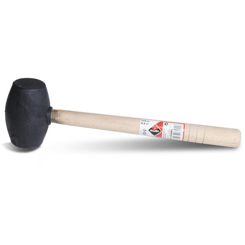 MAILLET EN CAOUTCHOUC RUBI NOIR 250G - 65904