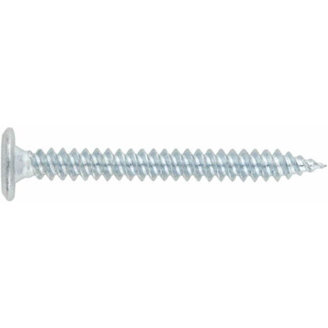 BOITE INDEX DE 500-VIS TÊTE CYLINDRIQUE SPÉCIALE EXTRA PLATE ZINGUÉE. FILETAGE M4 Ø MM L 35 MM -TFI4835 (1/3)