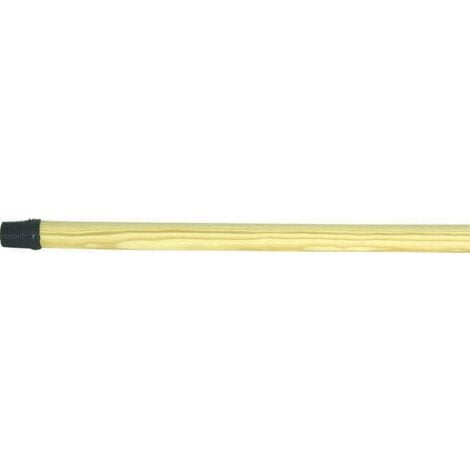 Manche bois brut a vis 1300mm - 15989