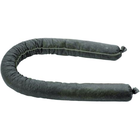 Boudin absorbant tous liquides 80x1200mm, absorbe 5,3 litres - 08384