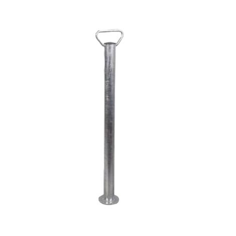 ALKO - Béquille acier ronde de 48mm 200kg - 18036 - Ce produit de marque ALKO est neuf. (1/2)