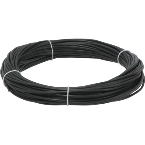 SODISE - Fils de câblage souples 1,5mm² noir 25m - 16702 - Ce produit de marque TOPCAR est neuf. (1/2)