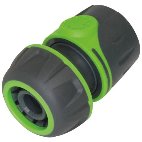 Sodise – Raccord rapide 19mm en PVC pour tuyau – Encliquetage facile – Résistant aux UV – 18460