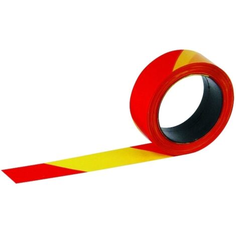 RUBALISE 'RUBAPLAST' ROUGE JAUNE 100MX50MM TALIAPLAST - 540309