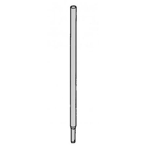 Altrad – Pilier de faîte 1,20 m en acier galvanisé – Accessoire pour échafaudage – Largeur 0,90 m – Classe de charge 300 kg/m² – J00092