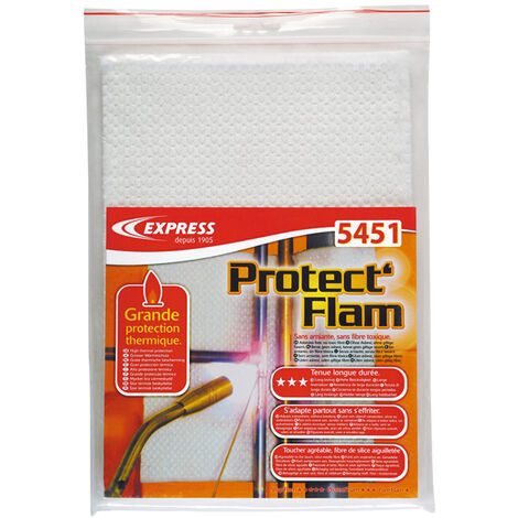 Protection thermique PROTECT FLAM en fibre de silice Format A4 - 5451