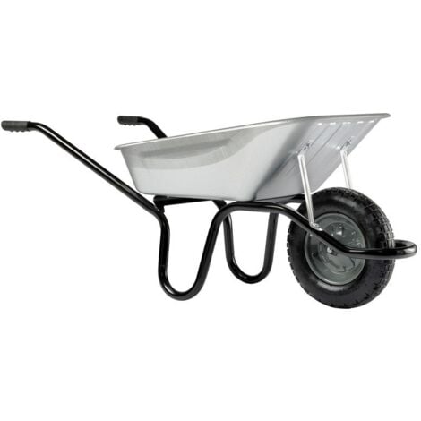 Brouette Haemmerlin Aktiv Premium galvanisée roue gonflée 90 L- 305071705
