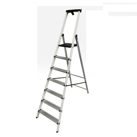 Centaure – Escabeau aluminium 7 marches – Hauteur d'accès 3.40 m – Charge maximale 150 kg – Largeur 57 cm – 238207
