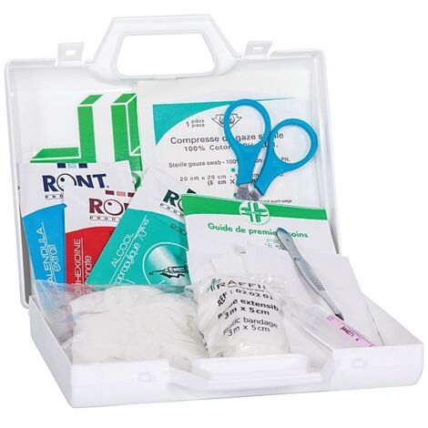 VALISE DE SECOURS FARMOR INDIVIDUELLE POUR 1 PERSONNE -FAR2000PP (1/2)