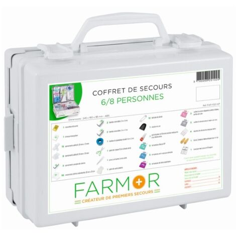 Coffret de secours 6/8 personnes FARMOR -FAR 1020 AP (1/2)
