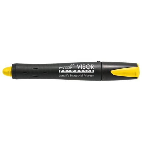 Marqueur Industriel rechargeable Pica Visor Permanent Jaune SB Pica