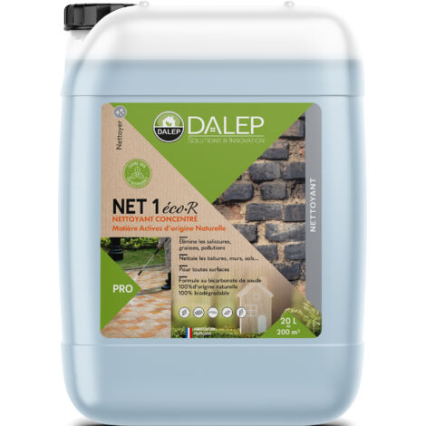 Dalep – Nettoyant concentré pH neutre pour carrelage – Action rapide – 100% d'origine végétale – 20 L – Biodégradable (1/5)