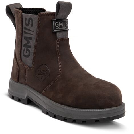 Chaussure de sécurité marron basse sans lacets DEALER GASTON MILLE S3 FO SR - DOMA3 41