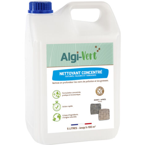 ALGI-VERT NETTOYANT CONCENTRE A DILUER 5 LITRES 195002