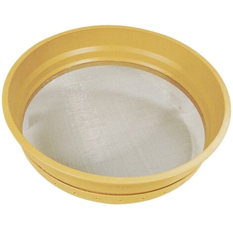 Taliaplast – Tamis professionnel n°6 maille 4 mm – Corps en PS Choc – Toile en acier galvanisé – Assemblage par ultrasons – Diamètre 45 cm