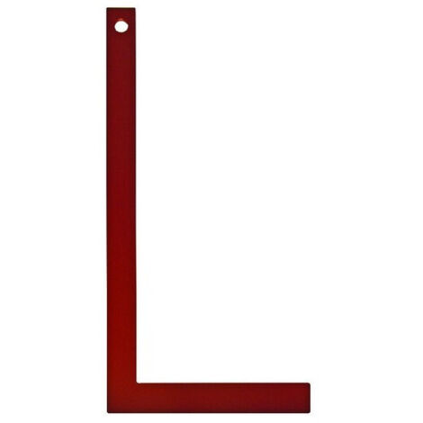 Metrica – Équerre de maçon en acier laqué 400 mm – Précision pour angles droits – Excellente visibilité sur chantier – 29354 (1/3)