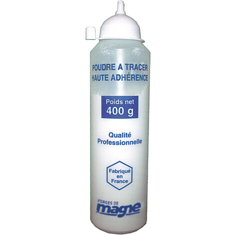 POUDRE À TRACER BLANCHE (FLACON DE 400GR) HAUTE ADHERENCE FORGES DE MAGNE - 388052