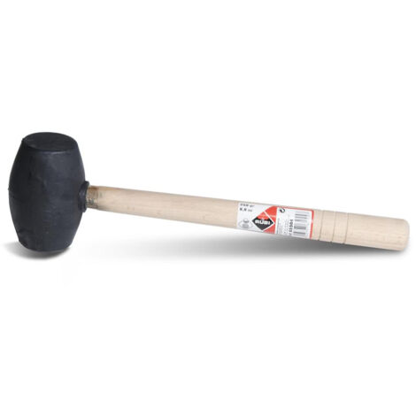 MAILLET EN CAOUTCHOUC RUBI NOIR 250G - 65904