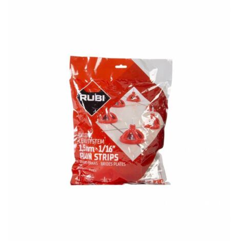 Rubi – Lot de 2400 croisillons autonivellants à vis 1,5mm – Pour carreaux de 3 à 20 mm – Système de nivellement pour pose double encollage