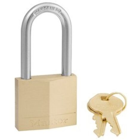 MASTER LOCK Cadenas à clé MASTER LOCK laiton, l.40 mm