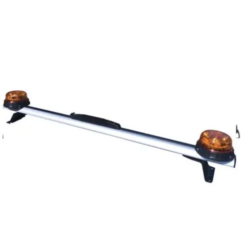 Barre de toit 1,55mm avec 2 gyrophares led CEA - 79318 (1/3)