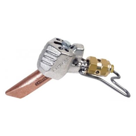 Guilbert Express – Lance pour fers de couvreur – Panne compacte 23x3mm – Flamme Cercoflam 600°C – Corps en fonte aciérée anti-corrosion – 4675