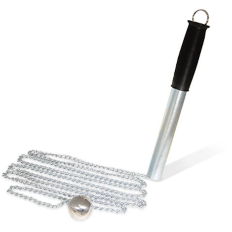 Edma – Boule chauffante en inox Hot Ball Ø 35 mm – Pour tranchées diamètre 40 mm dans isolants P.S.E. – Gain de temps pour installations multimédia (1/10)