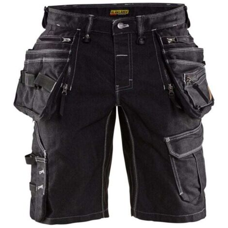 Short X1900 artisan Stretch 1992 Noir Blaklader - 199211419900C   48