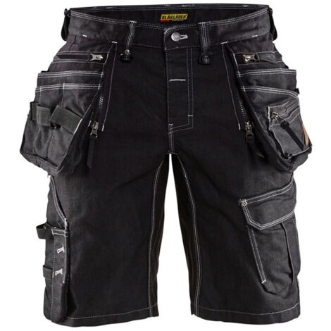 Short X1900 artisan Stretch 1992 Noir Blaklader - 199211419900C 46