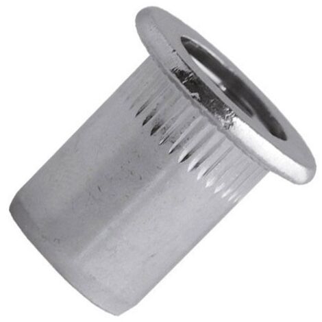 Ecrous crantés acier tête plate M4X30 boîte de 500 - SCELL-IT - TCD0430