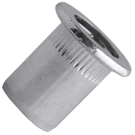 Scell-It – Ecrou cranté acier zingué M5x13 pour tôlerie – Fixation solide et fiable – Boîte de 500 – TCD0530