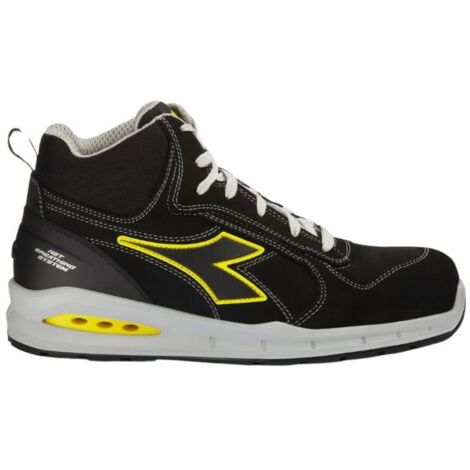 Chaussure de sécurité montante noire DIADORA UTILITY RUN NET AB MID S3S FO SR - 181149C0200 43
