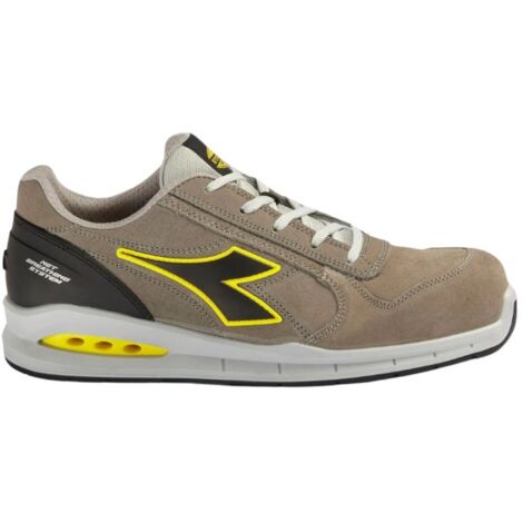 Chaussure de sécurité basse beige DIADORA UTILITY RUN NET AB LOW S3S FO SR - 181148C8700 41