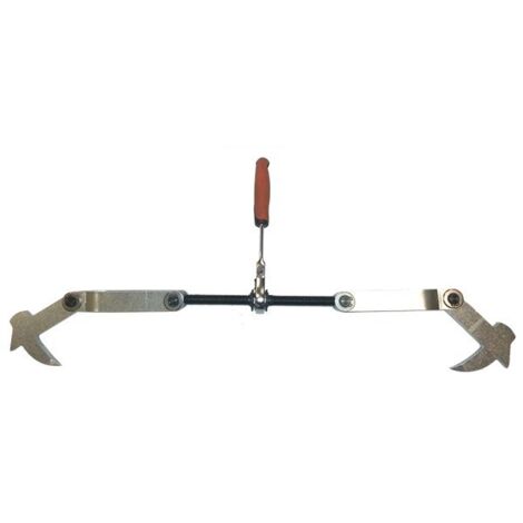 Urko – Clamot de charpente 600mm – Bras de levier puissant avec cliquet articulé – Ouverture max 600mm – Crochets crantés – 1527500