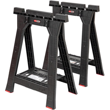 KS Tools - treteaux pliant pour caisse SCM - treteaux pour etabli - traiteau pliable - 850.0390F (1/3)